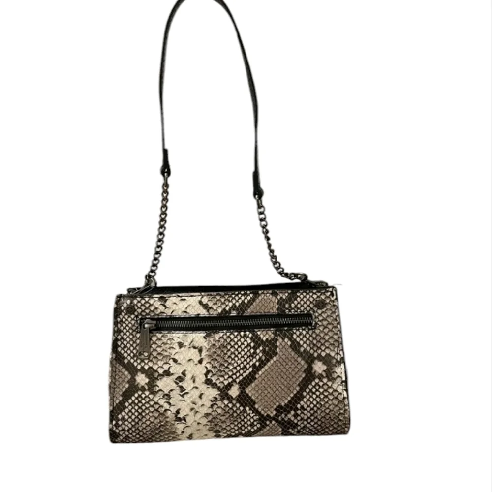 Patricia Nash Python Print Leather Crossbody Bag